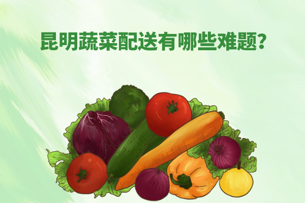 昆明蔬菜配送有哪些難題？