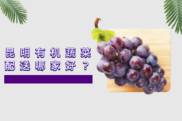 昆明有機蔬菜配送哪家好？