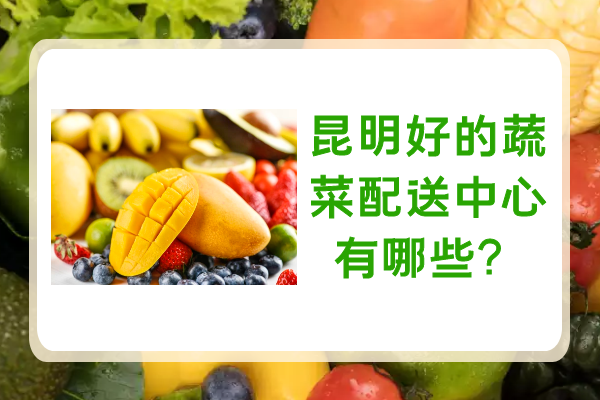 昆明好的蔬菜配送中心有哪些？