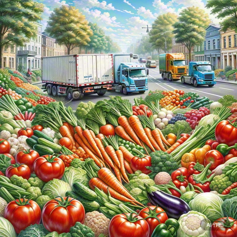 鮮綠直送，蔬享生活新風(fēng)尚 —— 蔬菜配送公司的非凡魅力